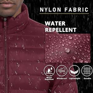 Custom Print Logo <b>Jacket</b> For <b>Men</b> Winter Best Product Long Sleeves Stand Collar Breathable Puffer <b>Men's</b> <b>Jackets</b> - Product Image 3