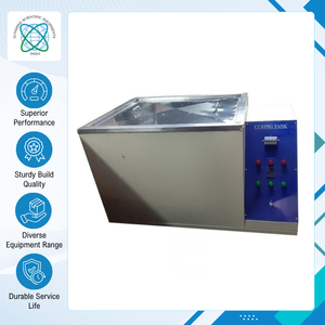 Équipement d'essai du béton fourni directement par l'usine : Cuve de durcissement accéléré numérique avec capacité de 3 moules, origine Inde - Product Image 3