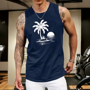 <b>Mens</b> Gym Vest <b>Top</b> 100% Cotton Street Wear Summer Bodybuilding Muscle Sleeveless Gym Design <b>Men's</b> T-Shirts <b>tank</b> <b>Top</b> <b>Men</b> - Product Image 5