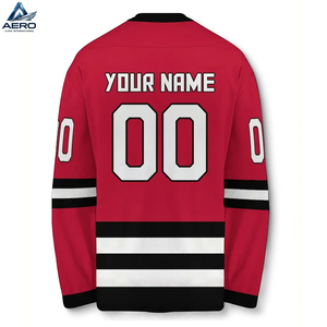 Jersey de Hockey sobre Hielo Premium de Alto Rendimiento, Material que Absorbe la Humedad, Estilo Vintage, Precio al por Mayor, Totalmente Personalizado, Nuevo - Product Image 5