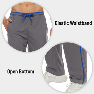 Men's Slim Casual <b>Trousers</b> <b>Elastic</b> <b>Waist</b> 100% Cotton OEM Service Wholesale Supplier - Product Image 2