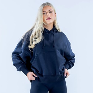 Heavyweight Women's Casual Pullover Hoodies 100% Cotton Acid Wash Breathable Quick Dry Eco-Friendly Winter Street Wear Fashion - Product Image 1