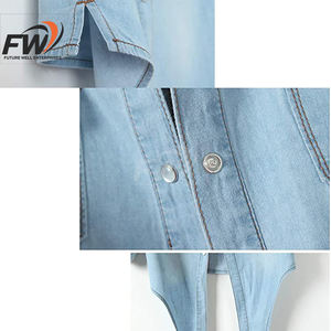 Chaquetas Vaqueras de Moda para Mujer, Diseño Único y Moderno, Nueva Colección OEM, en Oferta, Precios Accesibles - Product Image 5