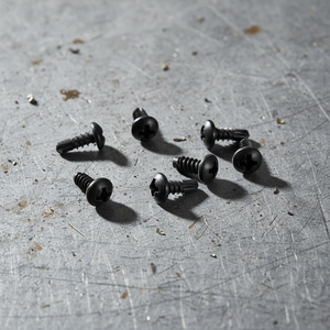 PDC Heavy Duty Pan Head Washer Concrete Anchor <b>Screws</b>-Black Coated Carbon Steel Phillips Drive Grade 4.8 6.8 Standard Thread 6.8 - Product Image 1