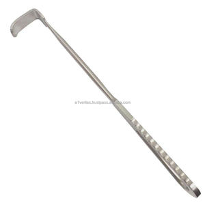 Retractor Quirúrgico A-1 VERITAS Langenbeck de la Mejor Calidad, Acero Inoxidable Reutilizable, Juego de Instrumentos de 21 cm |   Clip Hemolock Quirúrgico - Product Image 1