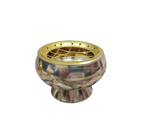Mini Quemador de Incienso Lobandan de Latón Puro de Alta Calidad, Hecho a Mano para Decoración del Hogar - Product Image 1