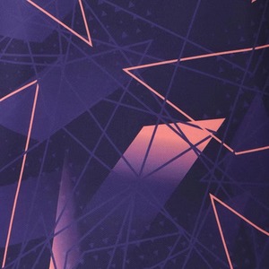 Camiseta Deportiva Personalizada para Hombre, con Diseño Geométrico en Negro y Rosa Neón, Sublimada, Informal, Tejida, Transpirable, de Secado Rápido, de Poliéster, para Fitness y Running - Product Image 5