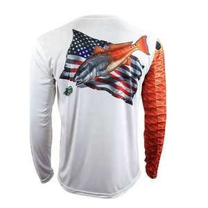 Chemise de pêche haute technologie avec protection UPF, tissu anti-odeur et évacuation de l'humidité pour les longues journées de pêche en haute mer ou en lac - Product Image 3