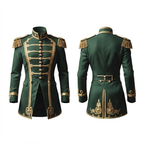 Servicio OEM al por Mayor, Chaqueta de Húsar Francés para Desfiles y Regimientos, Chaqueta de Lana Personalizada de Alta Calidad para Hombres Adultos - Product Image 2
