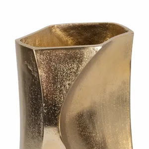 Modern Handmade Aluminum Metal Flower <b>Vase</b> Luxury Decorative Centerpiece for Hotels Luxury Villas Resorts and Designer Apartment - Product Image 5
