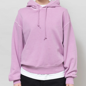 Custom Oversized Embroidered French Terry Baggy Hoodie Cotton Fleece <b>Jumper</b> Puff Print Hooded CrewNeck Sweatshirt for Women - Product Image 1