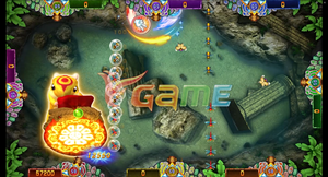 Machine de jeu de tir et de pêche Centipède Mécanique (Golden Mouse) et plateau de jeu de pêche et d'adresse pour salle de jeux - Product Image 2