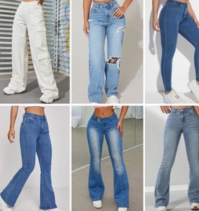 Pantalones Vaqueros de Mezclilla para Mujer, Corte Recto, Lavado Claro, Casuales de Primavera, Ecológicos y Transpirables - Product Image 5