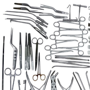 Juego de Instrumentos Quirúrgicos Manuales para Craneotomía y Laminectomía, 78 Piezas, Acero Inoxidable, Herramientas de Neurocirugía Ortopédica y Cirugía de Columna Vertebral - Product Image 2
