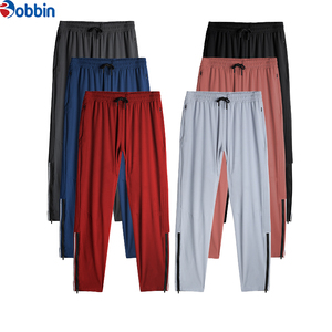 Custom <b>Men's</b> Pants & Trousers Outdoor Ankle Zipper Design Fitness Pants Reflective Strip Fabric Gym Jogger Trousers for <b>Men</b> - Product Image 6