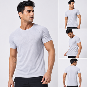 Camiseta Deportiva Premium de Malla Transpirable de Secado Rápido para Gimnasio, Running y Entrenamiento, con Logotipo Personalizado, Ropa Deportiva para Hombre - Product Image 2