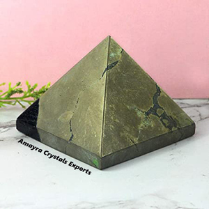 Pirámides de Pirita de Cristal, Pirámides de Piedra Natural Hechas a Mano, Venta al por Mayor, Compre en Amayra Crystal Exports India - Product Image 2