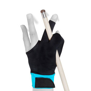 Guantes de billar para hombre y mujer, antideslizantes, transpirables, con dedos abiertos, para todas las estaciones, guantes para jugadores de billar, snooker y pool - Product Image 3