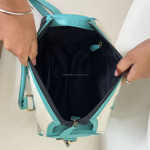 Nuevo Bolso de Cuero Vacuno Speedy, Bolsos de Mano de Cuero Repujado a Mano con Correa para el Hombro, Bolsos Cruzados Espaciosos para Viaje - Product Image 6