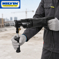 Perceuse à percussion micro HILYIN DB16 160 mm, double usage sec/humide, portative, avec circuit intégré pour le perçage de murs et de béton