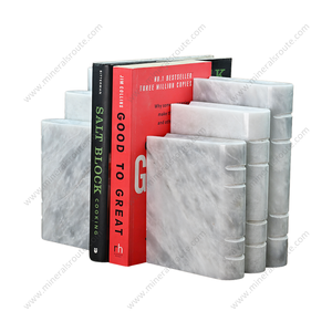 Sujetalibros de Mármol Natural con Diseño Único, Hechos a Mano, con Grabado, en Forma de Libro, de Alta Calidad, con Tacto Real, Más Vendidos - Product Image 4