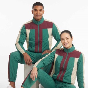 Unisex Custom <b>Plus</b> <b>Size</b> Zip-up Baggy Windbreaker Tracksuit <b>Set</b> Flared Nylon <b>Jogger</b> Polyester Cargo Tracksuit for Men and Women - Product Image 3
