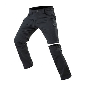 Pantalon de randonnée convertible pour homme 2026 – Coupe droite, séchage rapide, avec poches, zippable et amovible - Product Image 2