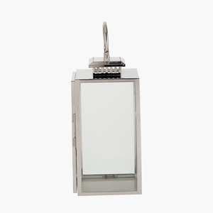 Lanterne en acier inoxydable, accessoire décoratif pour les marchés de Noël, les fêtes, les cadeaux saisonniers et les décorations festives - Product Image 3