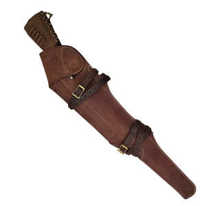 Sac à fusil en cuir sur mesure, design personnalisé, le plus vendu, prix le plus bas, sac à fusil en cuir pour le tir, sac à fusil en cuir le plus vendu - Product Image 3