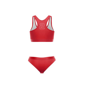 Cloud Softness Second Skin Breathable 90gsm Lightweight PA66 Nylon High Quality Fully Stretchy Daily Wear Sport Bra with No Cup - Product Image 3