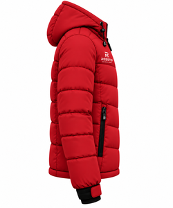 Veste matelassée d'hiver de haute qualité à manches longues avec logo personnalisé, imperméable et chaude pour homme, veste matelassée OEM, streetwear tendance, dernières vestes - Product Image 3