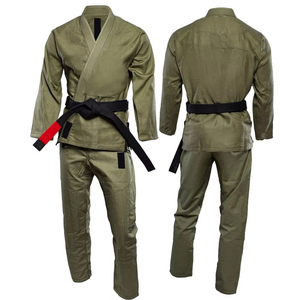 Uniforme de BJJ de Color Sólido para Hombre Hecho en Pakistán 2025, Ropa de Combate para Artes Marciales, Servicio OEM, Kimono de Jiu Jitsu - Product Image 1