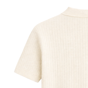 Polo de Punto para Hombre, Manga Corta, Algodón Premium Texturizado, Corte Ajustado, Estilo Casual Elegante, Ropa de Verano Transpirable, Venta al Por Mayor - Product Image 6