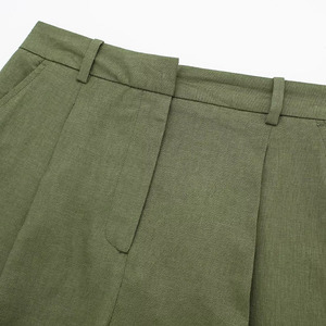Women's Comfortable Cotton Blend Shorts Soft Casual Everyday Summer Fashion Lounge Wear Shorts - Product Image 5