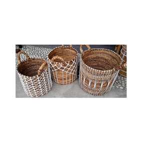 Cesta de Macramé Hecha a Mano de Algodón para Compras, Diseño Artístico Decorativo para Tiendas de Conveniencia, Disponible en Tamaños Personalizados - Product Image 3