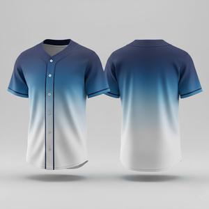 Camiseta de Béisbol Sublimada 2026, Transpirable, con Botones, Uniforme de Equipo para Liga Profesional de EE. UU. - Product Image 5