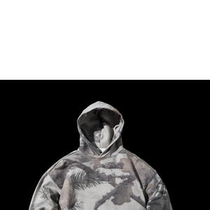 Sudadera con Capucha Personalizada de Camuflaje, 100% Algodón, Forro Grueso, Transpirable, para Hombre, Estilo Urbano, con Bolsillo Canguro - Product Image 5