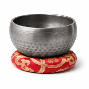 Cuenco Tibetano de Latón Tallado a Mano de Nepal, Sonido Profundo, para Meditación y Sanación, de Lujo, Suministro OEM, Budismo - Product Image 1