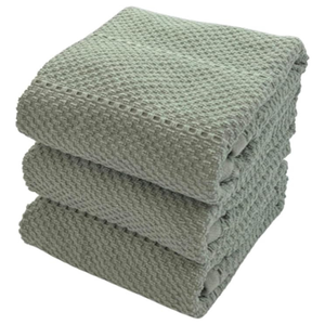 Toallas de Cocina Desechables de Algodón Blanco Ecológicas de Secado Rápido, Tejidas Rectangulares, Lavables a Máquina para Uso Doméstico y Hotelero - Product Image 2