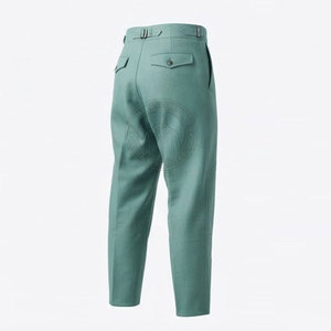 Pantalon de combat allemand durable et léger, coupe droite, taille renforcée, fermeture sécurisée, en toile. - Product Image 3