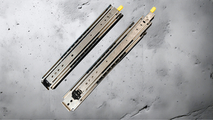 Heavy Duty 180 KG 304 Cojinete de bolas de acero inoxidable Diapositiva RSL76 76mm Diapositiva telescópica del cajón para la cocina y la serie marina - Product Image 5