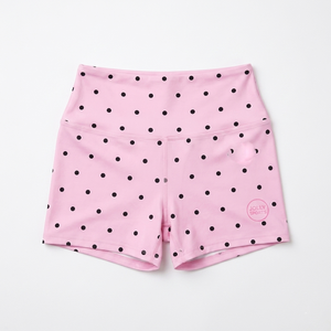 Shorts de sport pour femmes, shorts de sport premium 220 GSM en polyester et élasthanne, doux et extensibles, couleur aqua, logo personnalisé imprimé à l'écran. - Product Image 4