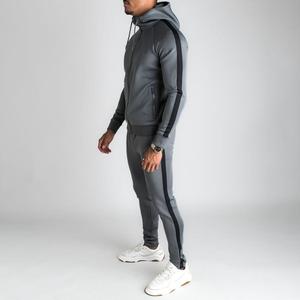 Chándal con Capucha para Hombre, Chaqueta con Cierre Completo y Bolsillos Laterales, Pantalón de Poliéster Transpirable, Estilo Casual para Otoño 2026 - Product Image 4