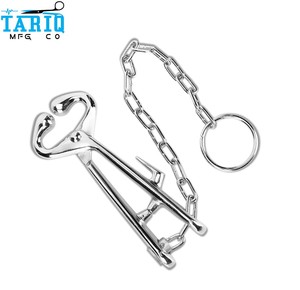 Support pour taureau en acier inoxydable réutilisable pour le contrôle des animaux de grande taille, TARIQ MFG CO - Product Image 1