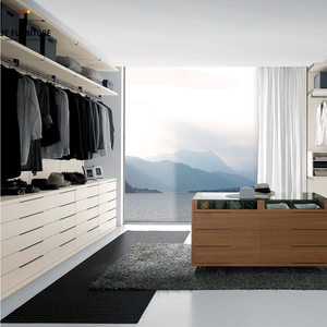 Muebles JY modernos simplemente montaje de alta calidad armarios de madera maciza dormitorio armario organizadores y almacenamiento - Product Image 4