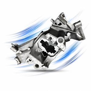 Supports structurels automobiles en aluminium usiné CNC sur mesure avec nervures renforcées VMC, pièces OEM en acier inoxydable - Product Image 3