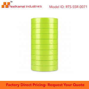 Cinta de Satén Verde Neón Chartreuse de 12 mm, de una Sola Cara, 100% Poliéster, Resistente al Encogimiento, 10 Rollos x 8 Metros, para Regalos Escolares - Product Image 6