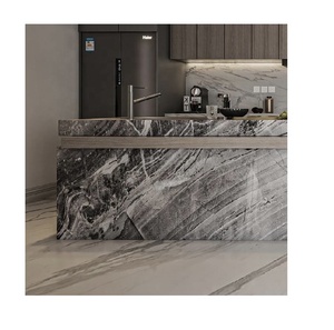 Nhà bếp truy cập hàng đầu 80x240 satuario thiêu kết đá thiết kế gạch cho phòng ăn phòng khách & phòng ngủ tường cho căn hộ & cầu thang - Product Image 2