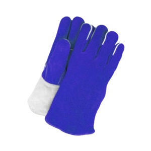 Gants de sécurité industriels de qualité supérieure, résistants, en cuir de vachette pleine fleur, double paume, protection lisse des mains pour le soudage - Product Image 5