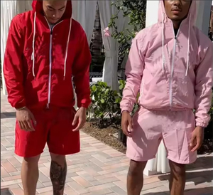 เสื้อแจ็คเก็ตกันลมสำหรับผู้ชาย แขนยาว คุณภาพสูง ระบายอากาศได้ดี เป็นมิตรกับสิ่งแวดล้อม บริการ OEM - Product Image 5